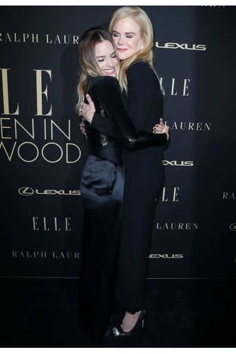 Margot Robbie et Nicole Kidman à la soirée «Elle Women In Hollywood» à Beverly Hills le 14 octobre 2019