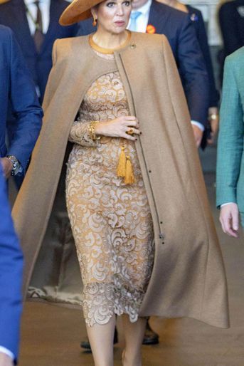 La reine Maxima des Pays-Bas à Amsterdam, le 31 octobre 2019