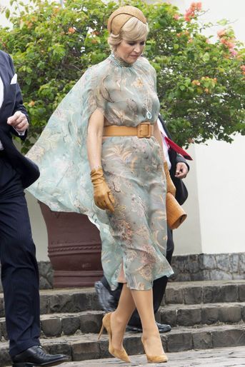 La reine Maxima des Pays-Bas en Indonésie, le 10 mars 2020