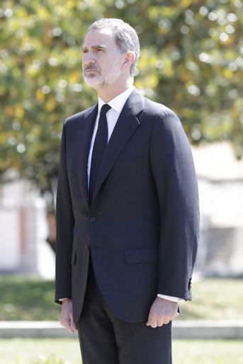 Le roi Felipe VI d&#039;Espagne à Madrid, le 27 mai 2020