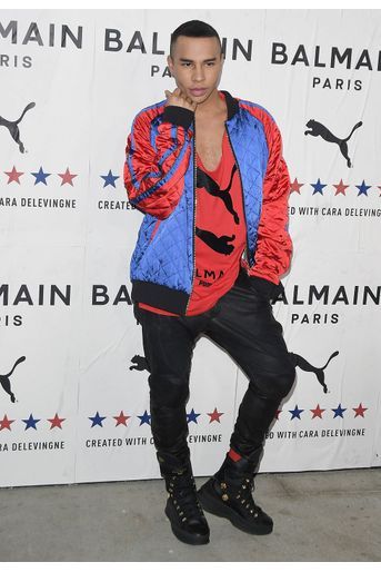 Olivier Rousteing lors de la soirée PUMA x Balmain à Los Angeles le jeudi 21 novembre 2019.