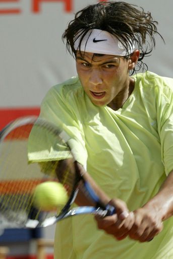Rafael Nadal en 2003.