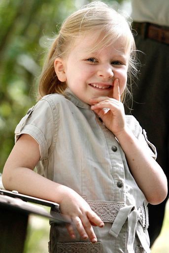 La princesse Elisabeth de Belgique, le 16 juillet 2007