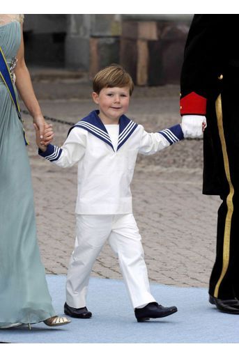 Le prince Christian de Danemark à Stockholm, le 19 juin 2010