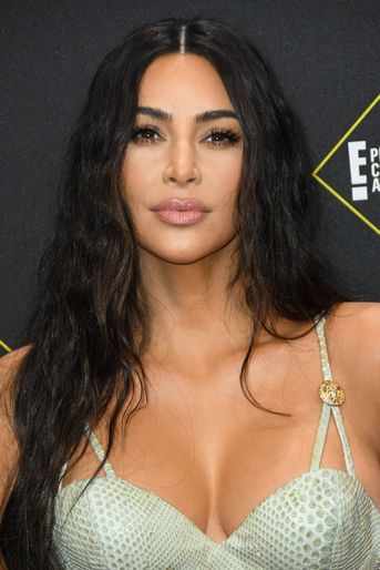 Kim Kardashian à la 45ème cérémonie des People&#039;s Choice Awards, à Santa Monica (Californie), le 10 novembre 2019.
