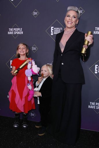 Pink à la 45ème cérémonie des People&#039;s Choice Awards, à Santa Monica (Californie), le 10 novembre 2019.