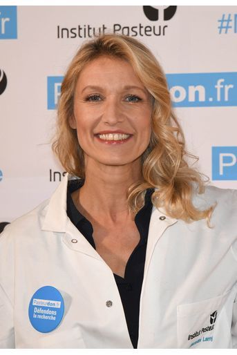 Alexandra Lamy lors du lancement de la 13ème édition du Pasteurdon à Paris le mercredi 9 octobre 2019. 
