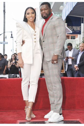 50 Cent avec sa compagne Jamira Haines à Hollywood le 30 janvier 2020