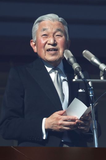 L&#039;empereur Akihito du Japon à Tokyo, le 23 décembre 2017
