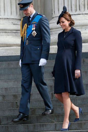 La duchesse de Cambridge, née Kate Middleton, à la Cathédrale St Paul, le 13 mars 2015