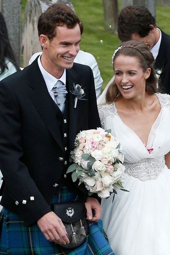 Le tennisman Andy Murray et sa femme Kim Sears attendent leur premier enfant, prévu pour le mois de février.