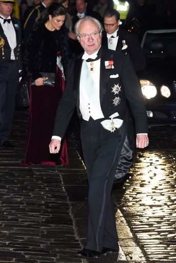 Le roi Carl XVI Gustaf de Suède à Stockholm, le 20 décembre 2017