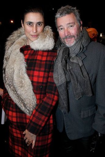 Yasmine et Philippe Starck.