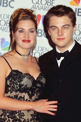 Kate Winslet et Leonardo DiCaprio, 1998.