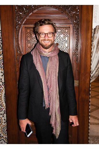 Simon Baker, la star de la série télévisée « Mentalist », lors du dîner donné en l’honneur de Robert Redford au Royal Mansour.