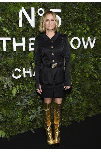 Diane Kruger lors de la soirée organisée par Chanel à New York le 10 décembre 2019. 
