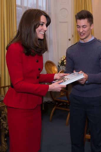 La duchesse de Cambridge Kate, le 16 décembre 2015