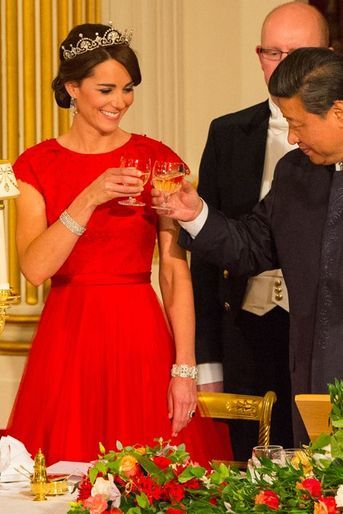 La duchesse de Cambridge Kate, le 20 octobre 2015