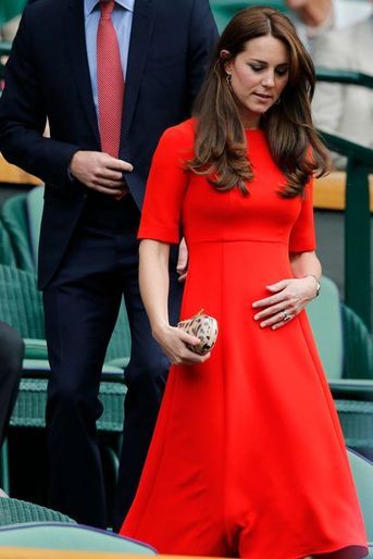 La duchesse de Cambridge Kate, le 8 juillet 2015
