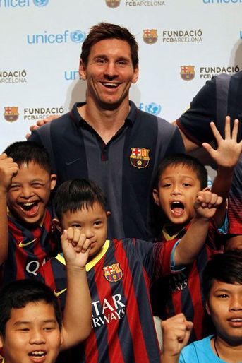 Lionel Messi, en août dernier à Bangkok