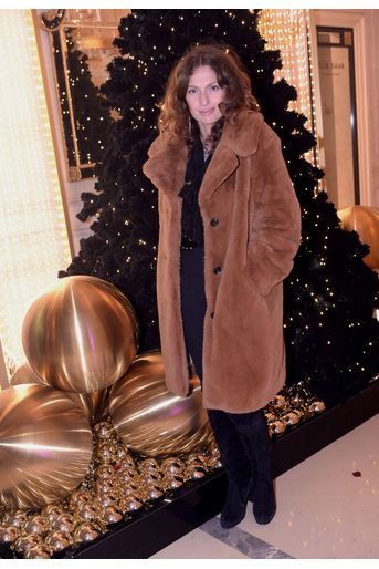 Aurélie Saada au Four Seasons Hotel George V à Paris le 7 décembre 2019