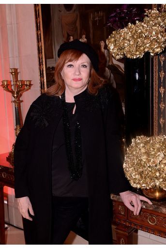 Catherine Jacob au Four Seasons Hotel George V à Paris le 7 décembre 2019