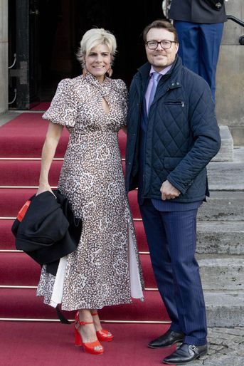 La princesse Laurentien et le prince Constantijn des Pays-Bas à Amsterdam, le 4 décembre 2019