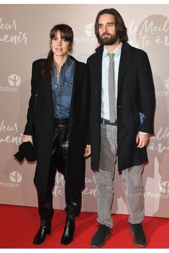 Charlotte Casiraghi et Dimitri Rassam à l&#039;avant-première du film «Le Meilleur reste à venir» au Grand Rex à Paris le 2 décembre 2019