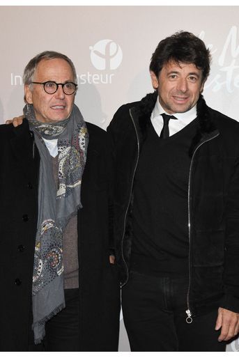 Fabrice Luchini et Patrick Bruel à l&#039;avant-première du film «Le Meilleur reste à venir» au Grand Rex à Paris le 2 décembre 2019