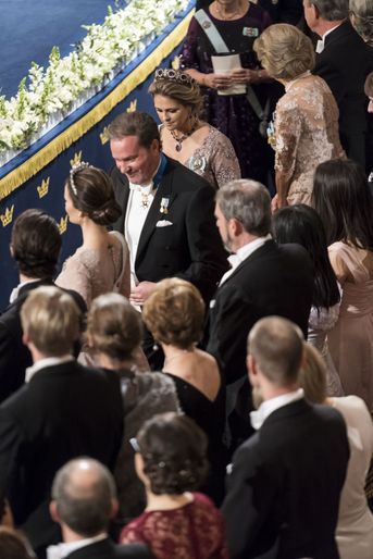 La famille royale de Suède à Stockholm, le 10 décembre 2017