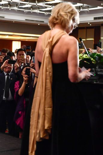La princesse Astrid de Belgique à Pékin, le 18 novembre 2019