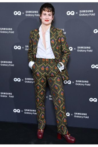 Christine and the Queens à la remise des GQ Awards pour les femmes et les hommes de l'année 2019, à l'hôtel de Crillon à Paris, le 26 novembre 2019.