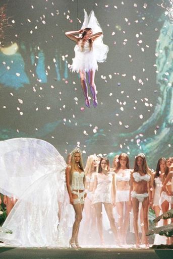 Le défilé de la marque Victoria’s Secret en 1999 à New York.