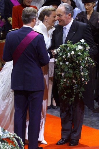Il y a 16 ans, la cérémonie en photos - Au mariage de Mathilde et Philippe
