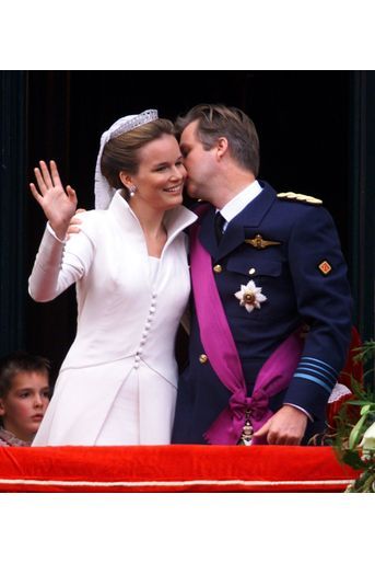 Il y a 16 ans, la cérémonie en photos - Au mariage de Mathilde et Philippe