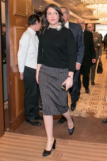La princesse Alexandra de Luxembourg à Tokyo, le 29 novembre 2017