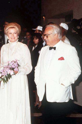 La princesse Grace et le prince Rainier III de Monaco, le 30 juillet 1982