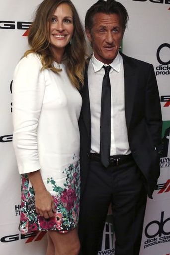 Julia Roberts et Sean Penn 