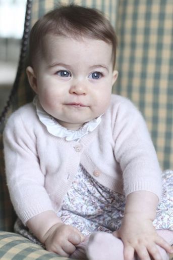 La princesse Charlotte à 6 mois, en novembre 2015