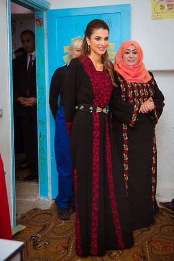 La reine Rania de Jordanie, le 2 décembre 2015