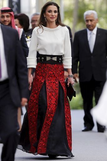 La reine Rania de Jordanie, le 25 mai 2015
