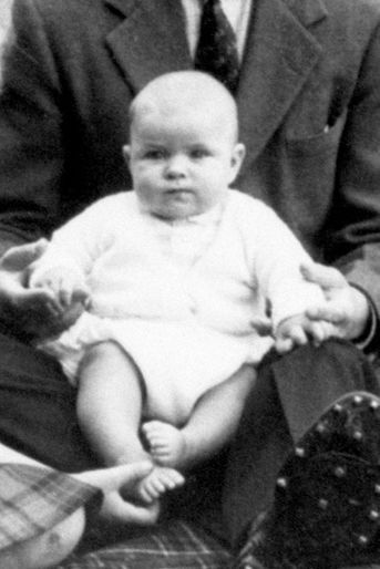 Le prince Andrew à 6 mois et demi, le 8 septembre 1960