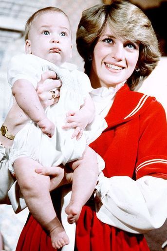 Le prince William à 6 mois, le 22 décembre 1982