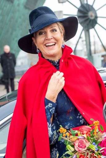 La reine Maxima des Pays-Bas à Amsterdam, le 21 novembre 2019