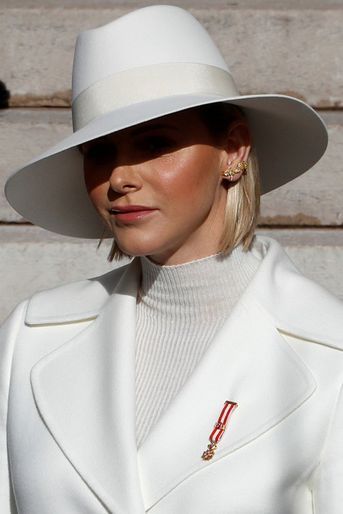 La princesse Charlène de Monaco à Monaco, le 19 novembre 2019