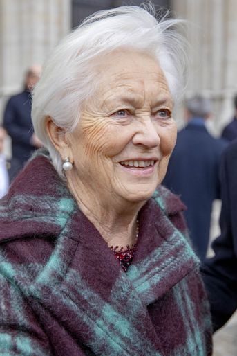 L&#039;ex-reine des Belges Paola à Bruxelles, le 15 novembre 2019