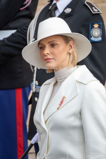 La princesse Charlène de Monaco à Monaco, le 19 novembre 2019