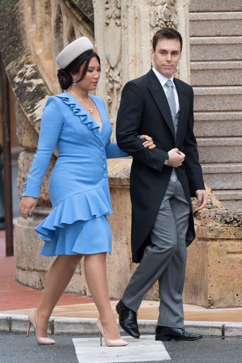 Louis Ducruet et sa femme Marie à Monaco, le 19 novembre 2019
