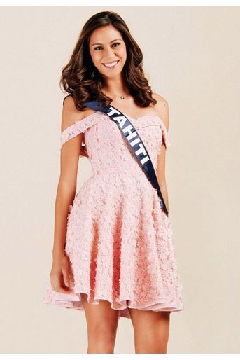 Matahari Bousquet, Miss Tahiti, 23 ans, 1m80