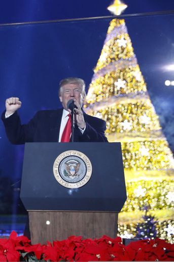 Donald Trump à Washington, le 30 novembre 2017.